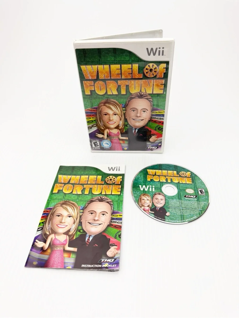 Wheel of Fortune Video Game for Nintendo Wii Complete